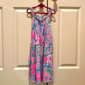 Lilly Pulitzer sleeveless dress- size L (8/10)